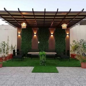 شركة تنسيق حدائق بجازان وأفضل تصاميم حدائق منزلية وتركيب عشب صناعي ونوافير ومظلات