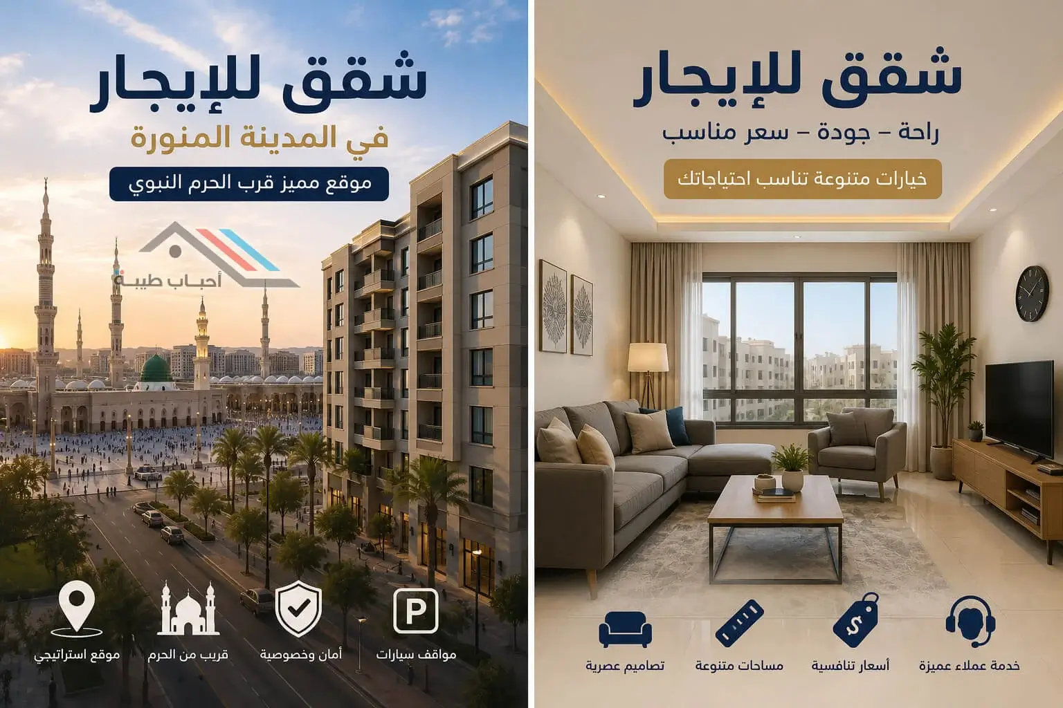 شقق للايجار بالمدينة المنورة | أحدث العروض المتاحة