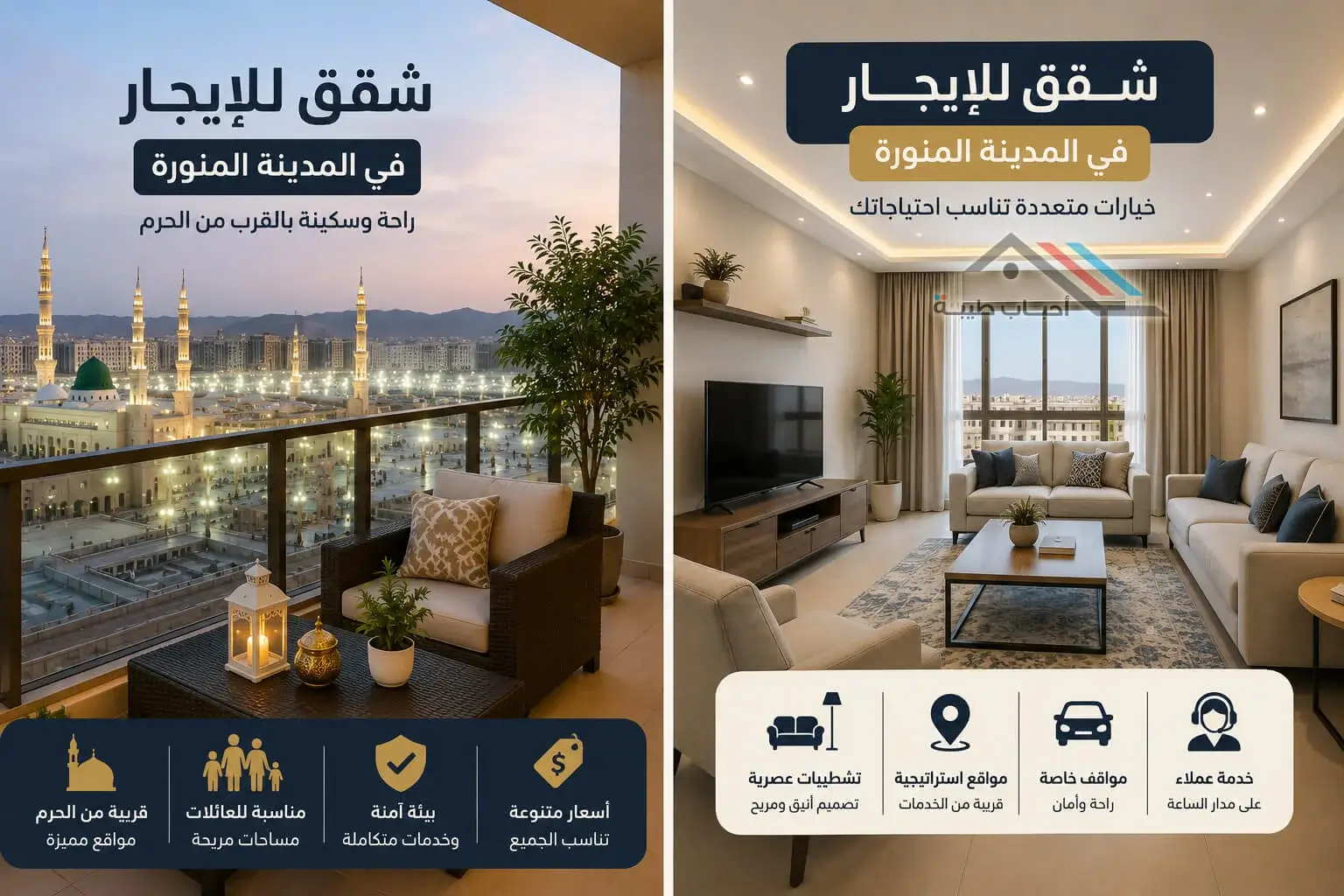 شقق للايجار بالمدينة المنورة | أحدث العروض المتاحة